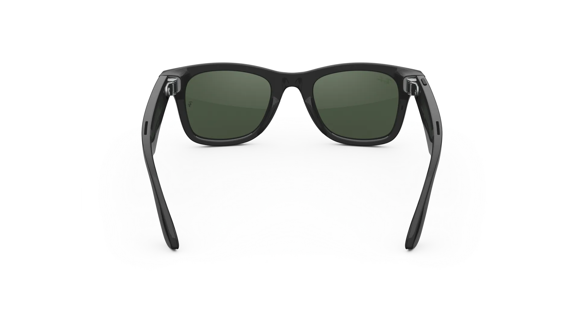 Умные очки Ray-Ban Meta Wayfarer RW4012 (Gen 2), Глянцевый чёрный/ Tranz Графит зелёный (601/1M53), 53 (L)