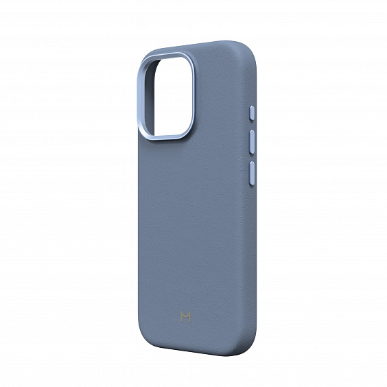 Чехол Magssory Eco Leather для iPhone 16 Pro, экокожа, синий кобальт (Cobalt)
