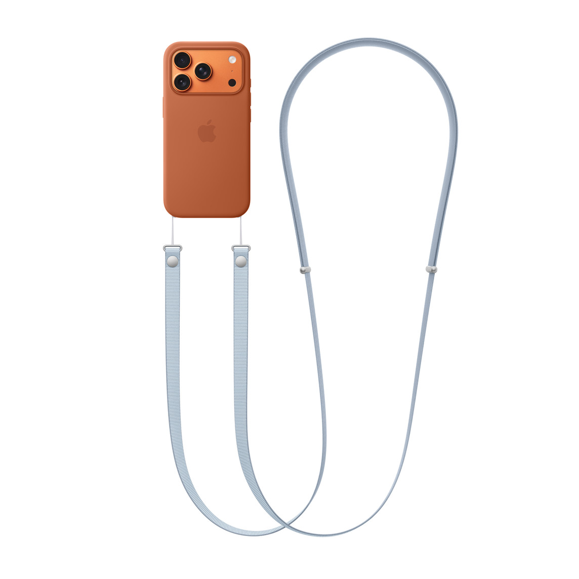 Ремешок Crossbody Strap для iPhone, цвет: Голубой (Light Blue)