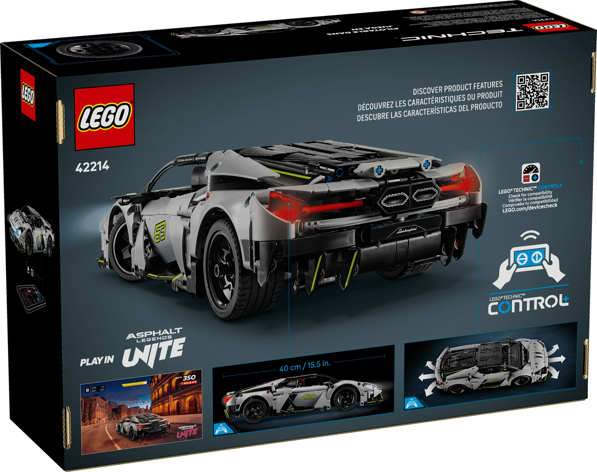 Конструктор LEGO Technic 42214 Lamborghini Revuelto Super Sports Car