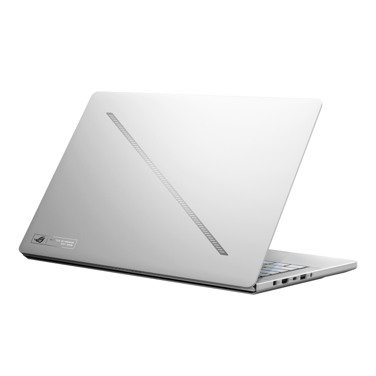 Игровой ноутбук ASUS ROG Zephyrus G14 (AMD Ryzen AI 9 HX, 32 ГБ, 1 ТБ, RTX 5070 Ti, OLED 120 Гц, Win 11) Белый