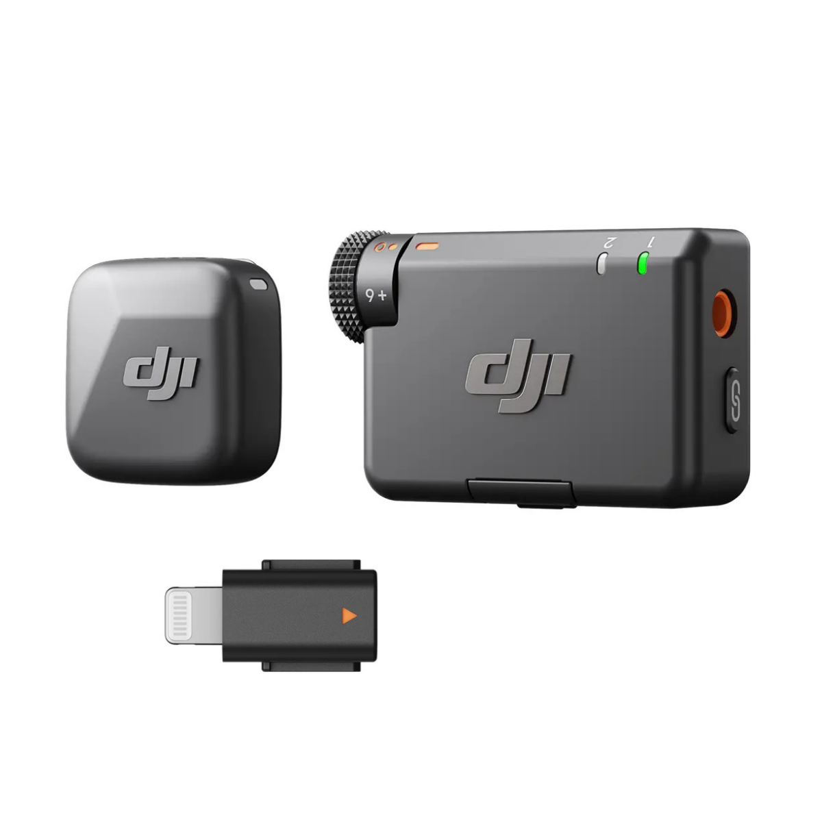 Петличный микрофон DJI Mic Mini (1 TX + 1 RX) + Адаптер iPhone (Lightning)