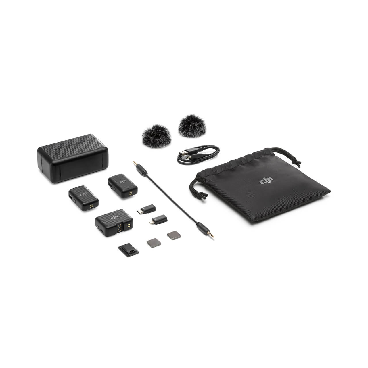 Петличный микрофон DJI Mic (2 TX + 1 RX + Зарядной кейс)