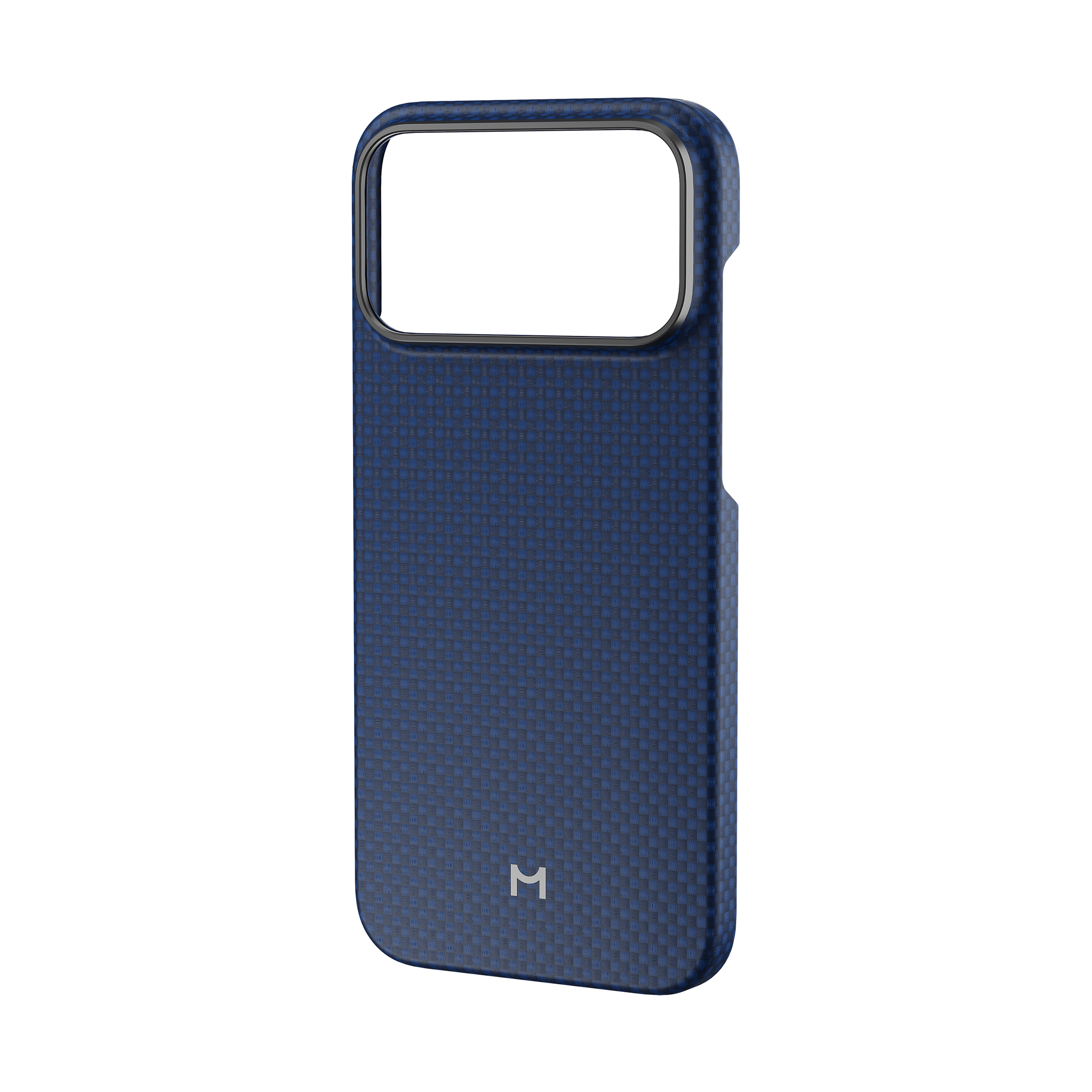Чехол Magssory Aramid Frame для iPhone 18 Pro, Кевлар (арамид), Синий (Blue)