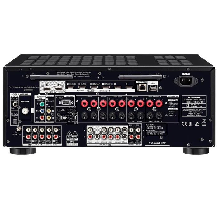 AV Ресивер PIONEER VSX LX 505 M2 BLACK
