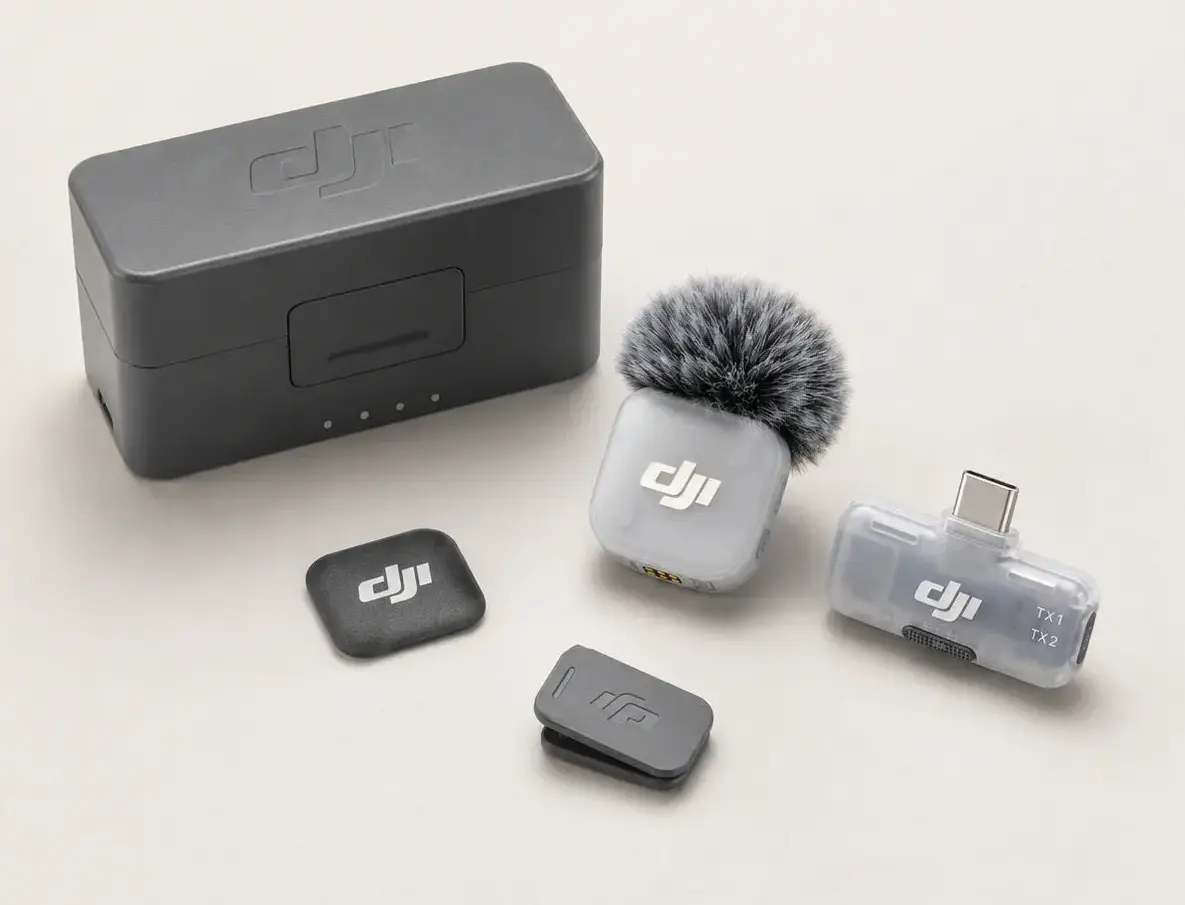 Петличный микрофон DJI Mic Mini 2 (1 TX + 1 Mobile RX + Зарядной кейс)