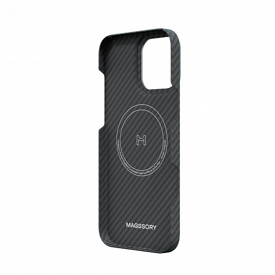 Чехол Magssory для iPhone 16 Pro Max, Кевлар (арамид)