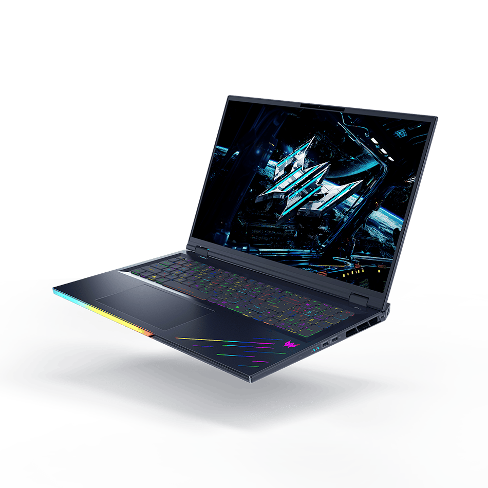 Игровой ноутбук Acer Predator Helios 18 AI (Ultra 9, 64 ГБ, 1 ТБ, RTX 5080, 250 Гц, Win 11) Черный
