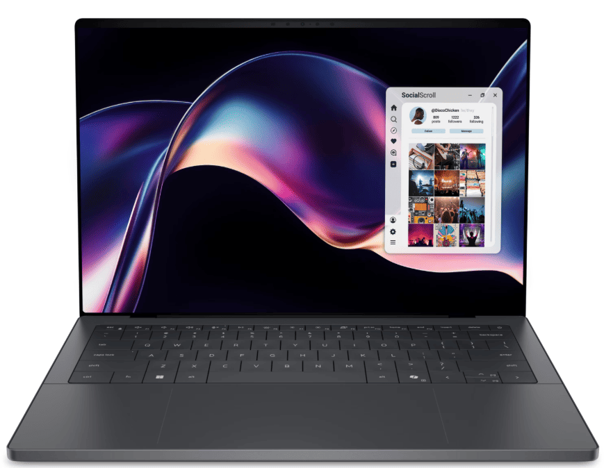 Ноутбук Dell XPS 14 (Ultra 7, 16 ГБ, 512 ГБ, 2K 120 Гц, Win 11) Графитовый