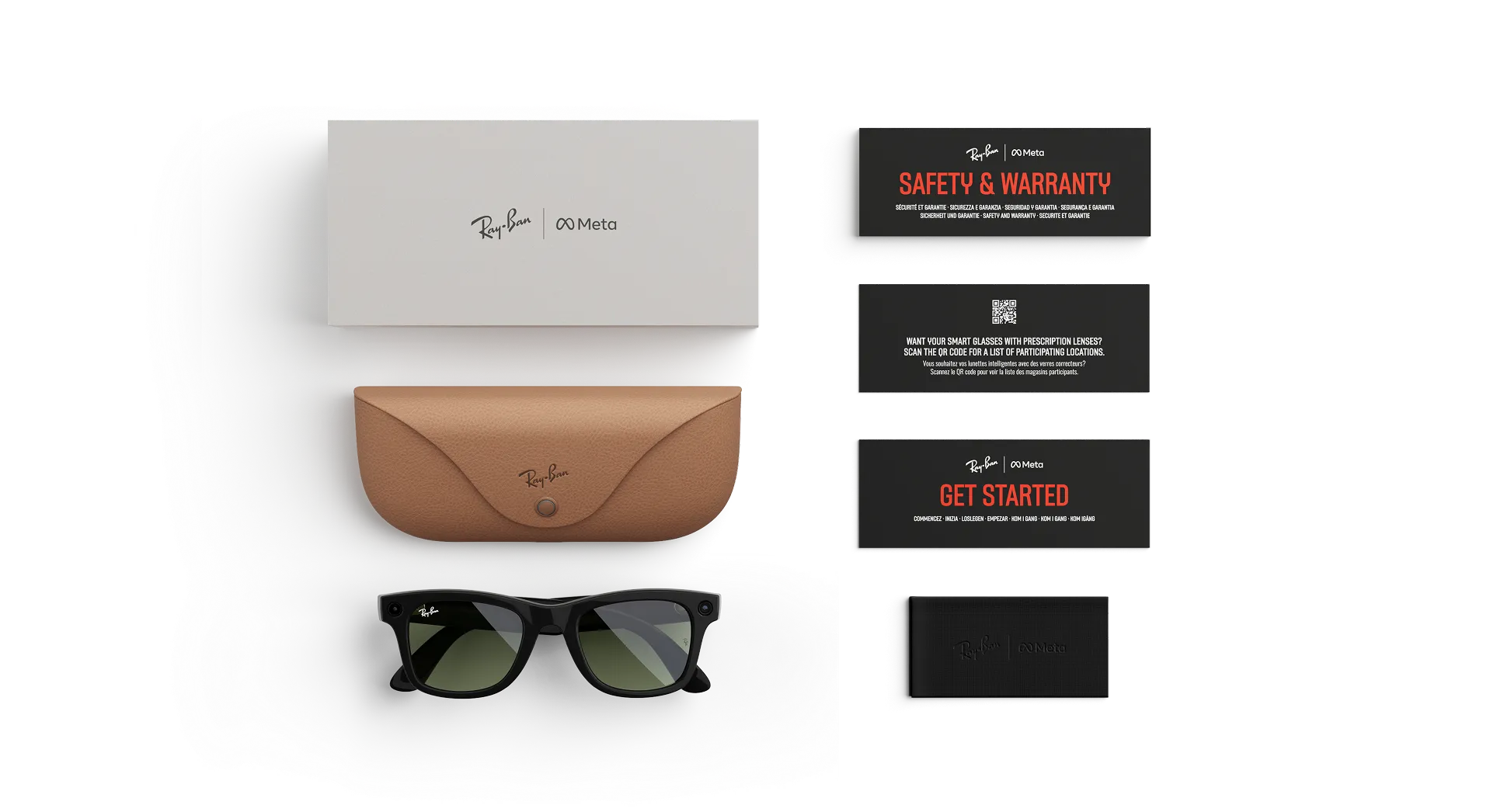 Умные очки Ray-Ban Meta Wayfarer RW4012 (Gen 2), Глянцевый чёрный/ G15 Зелёный (601/71), 50 (M)