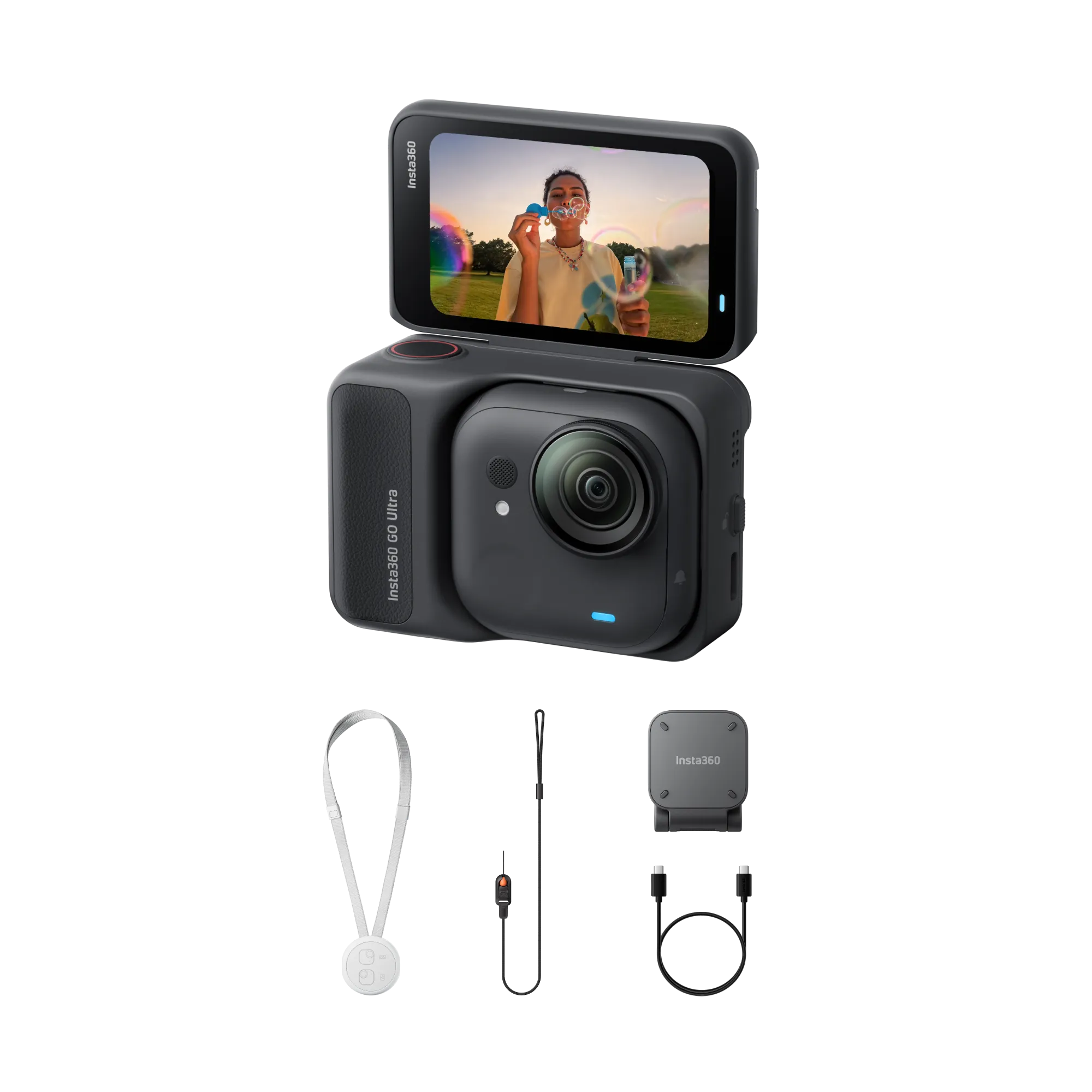 Экшн-камера Insta360 GO Ultra, Черная (Cosmic Black)