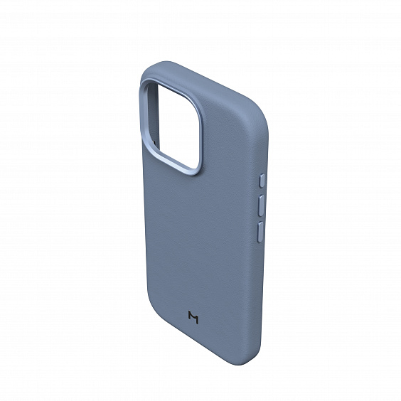 Чехол Magssory Eco Leather для iPhone 16 Pro, экокожа, синий кобальт (Cobalt)