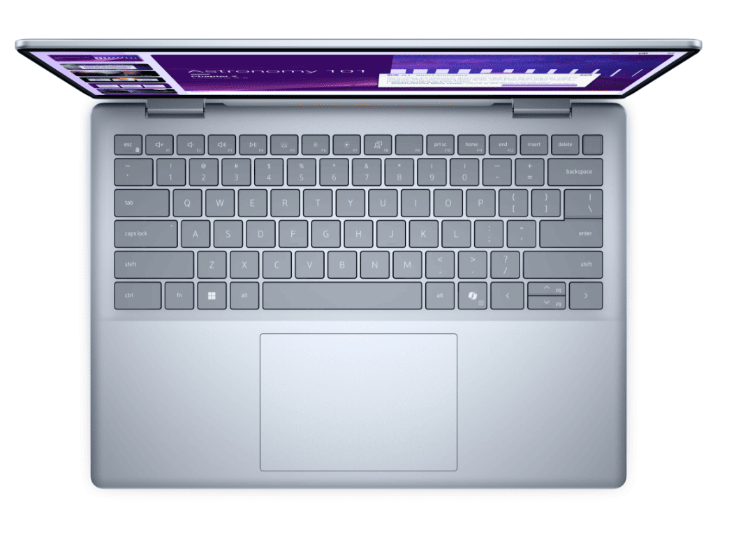 Ноутбук Dell 14 Plus 2in1 (Intel Ultra 7, 16 ГБ, 1 ТБ, сенсорный, Win 11) Серый