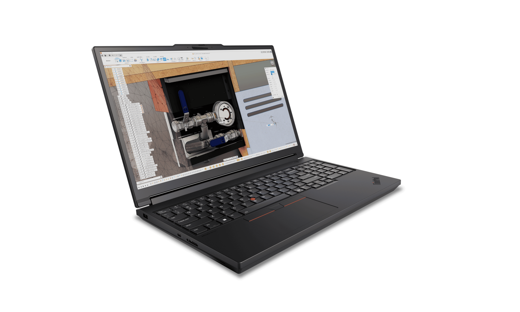 Ноутбук Lenovo ThinkPad P16v Gen 3 (Ultra 7, 32 ГБ, 1 ТБ, RTX Pro 2000, Win 11 Pro) Черный