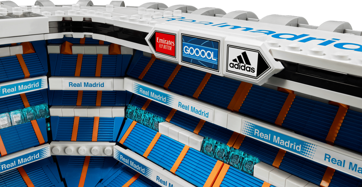 Конструктор LEGO Icons 10299  Real Madrid — Santiago Bernabéu Stadium