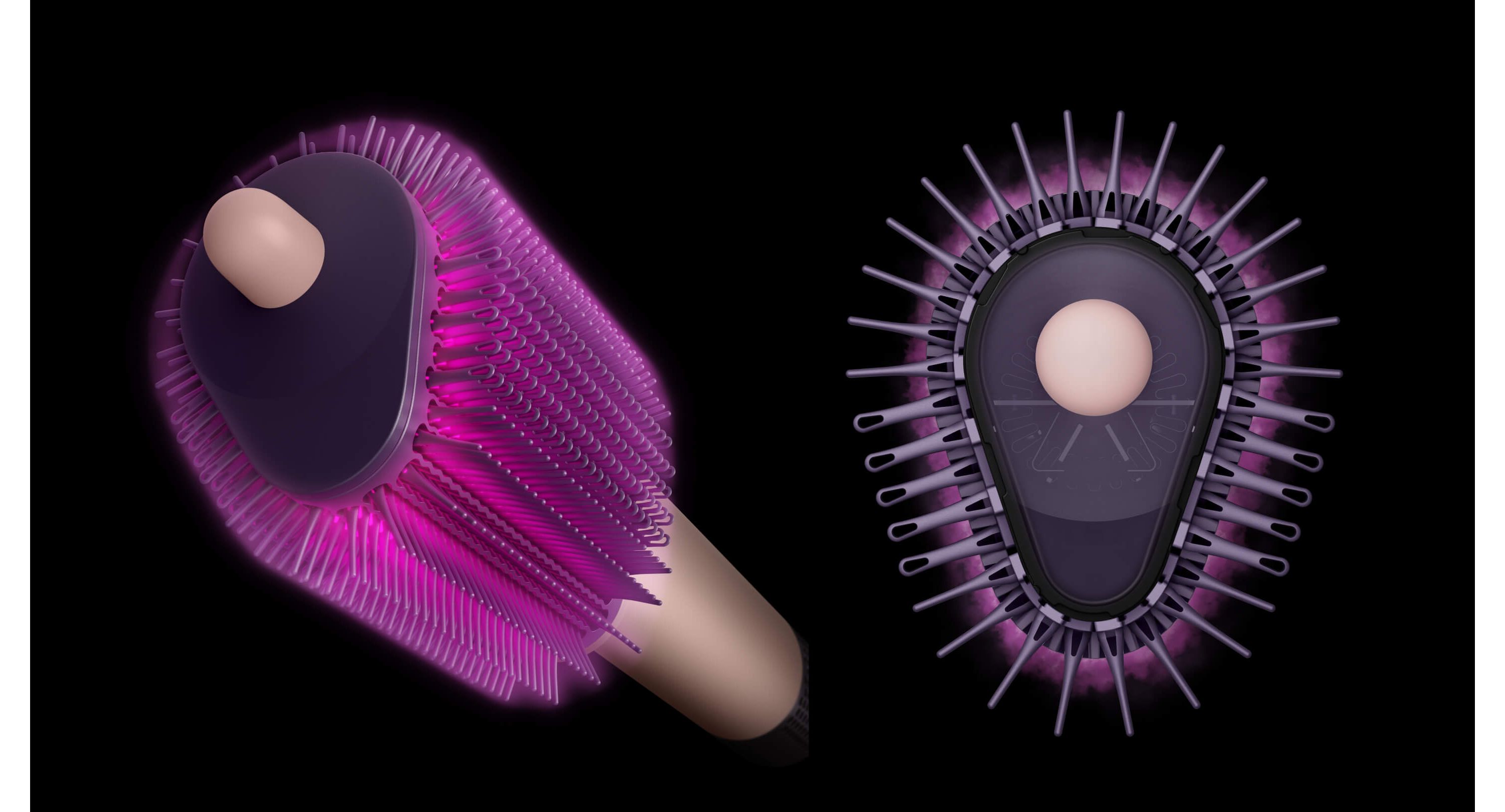 Стайлер-щетка Dyson Airsmooth, Керамический розовый / розовое золото (Ceramic pink / Rose gold)