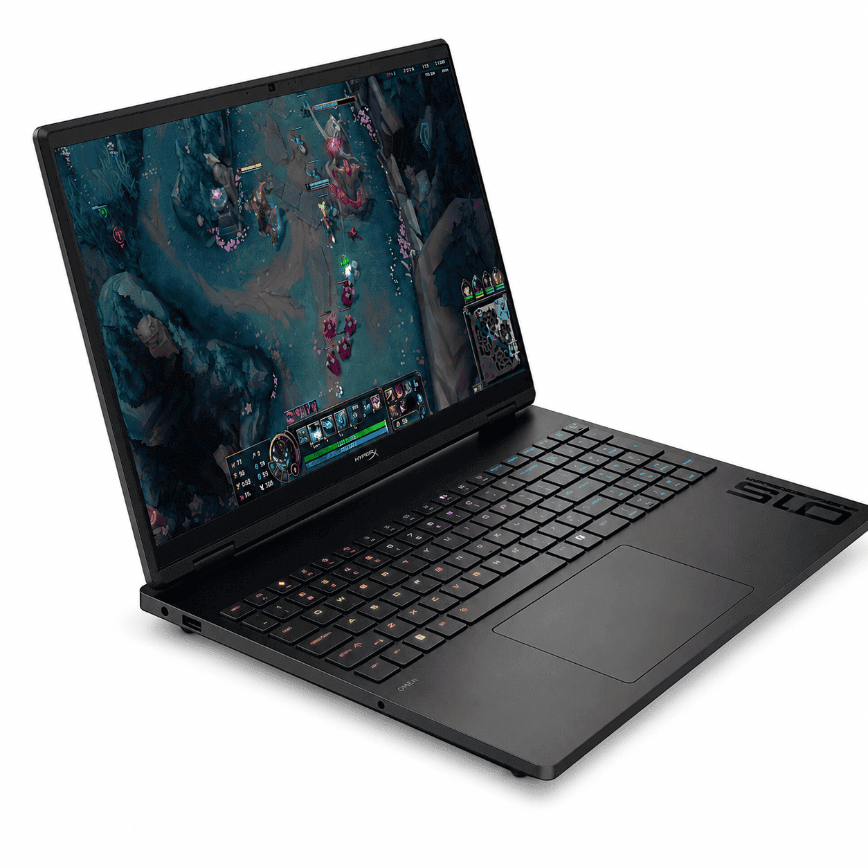 Игровой ноутбук HP HyperX OMEN 15 (Core 5, 16 ГБ, 512 ГБ, RTX 5050, 165 Гц, Win 11) Черный