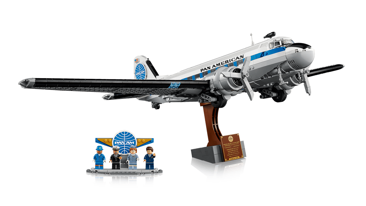 Конструктор LEGO Icons 11378 Douglas DC-3 PAN AM Airliner