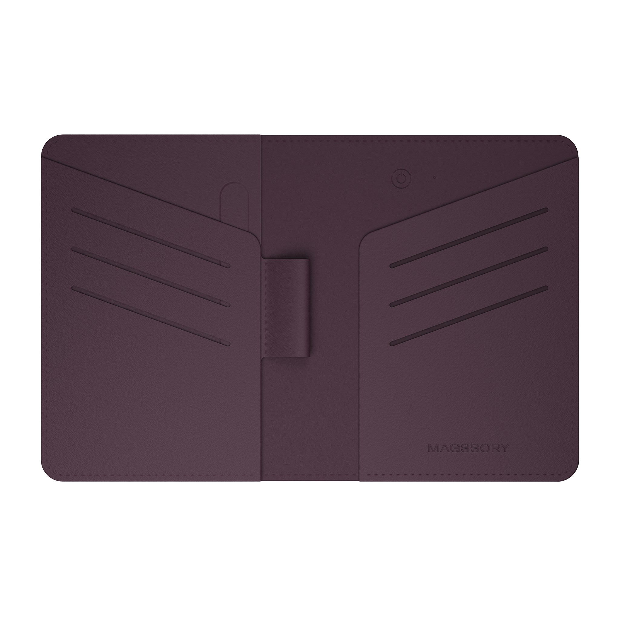 Обложка для паспорта Magssory Ultima Geo Passport Cover, цвет: Бургунди (Burgundy)