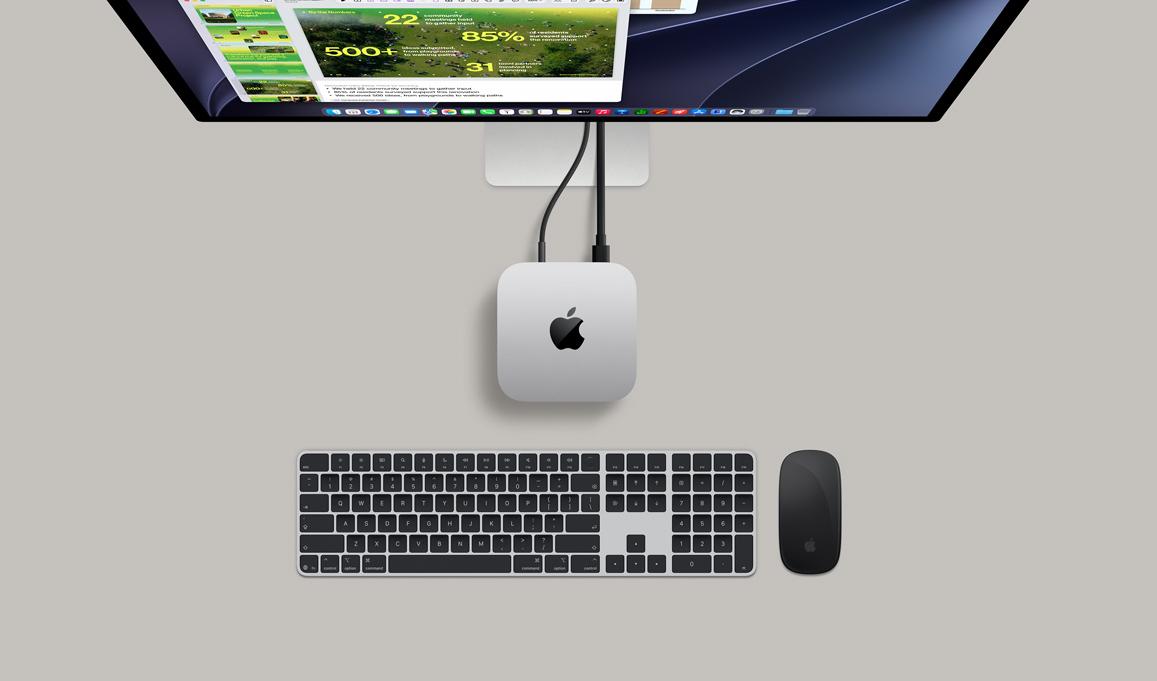 Компьютер Apple Mac Mini (2026) M5 Pro 15/16-Core, 24/1TB, Серебристый
