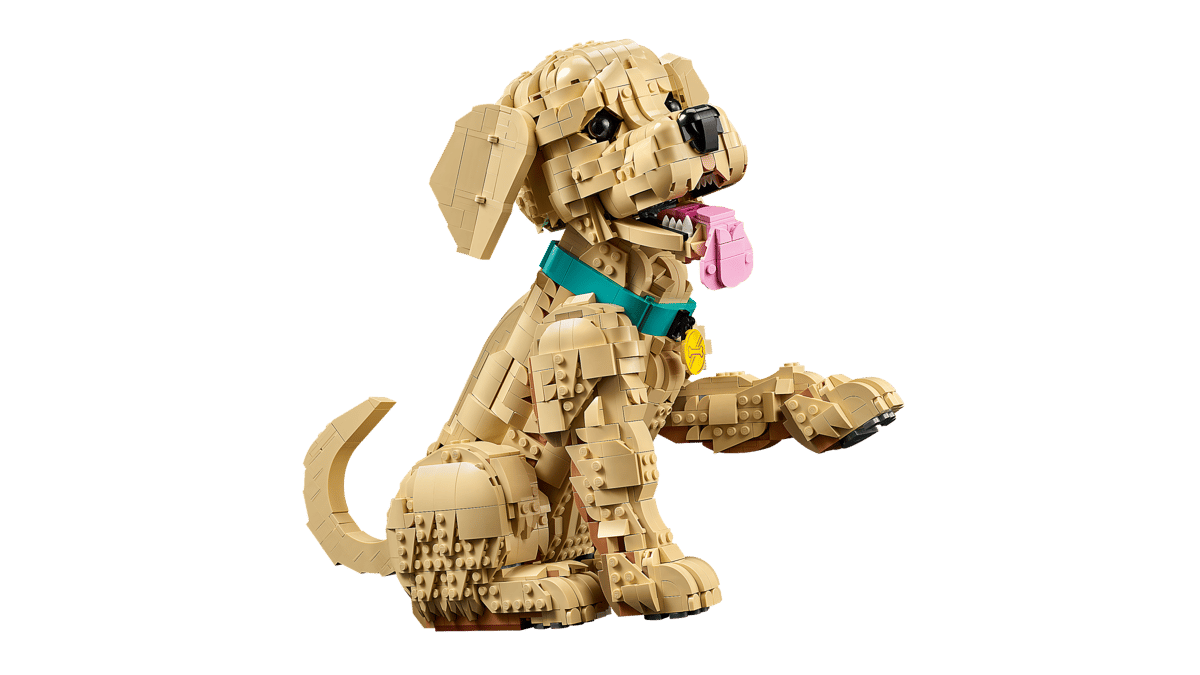 Конструктор LEGO Icons 11384 Golden Retriever Puppy