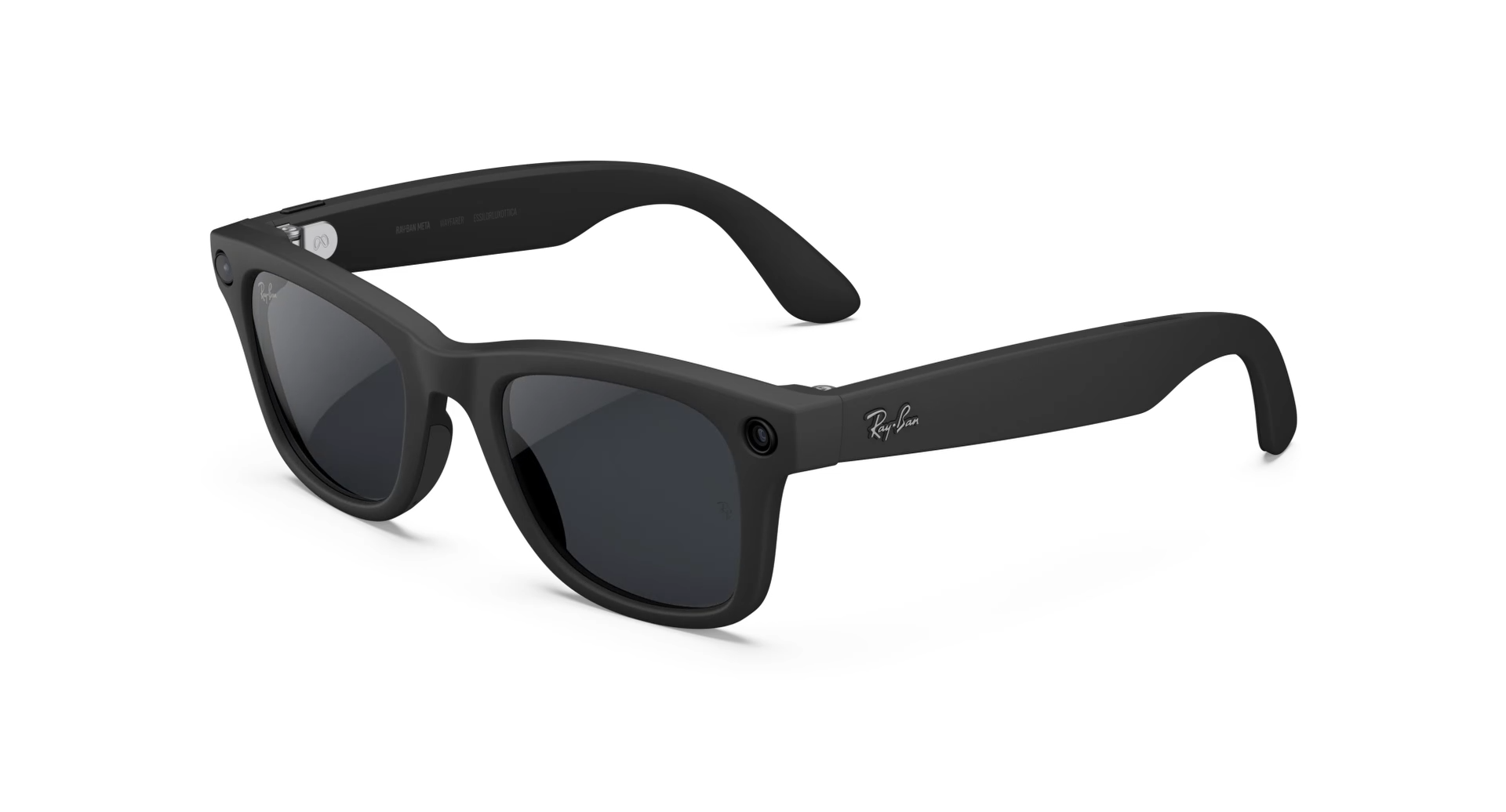 Умные очки Ray-Ban Meta Wayfarer RW4012 (Gen 2), Матовый чёрный/ Tranz Серый (6628/S1Z53), 53 (L)