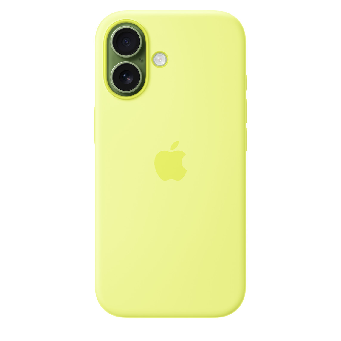 Чехол Apple для iPhone 17 Silicone c MagSafe, цвет: Неоновый желтый (Neon Yellow)