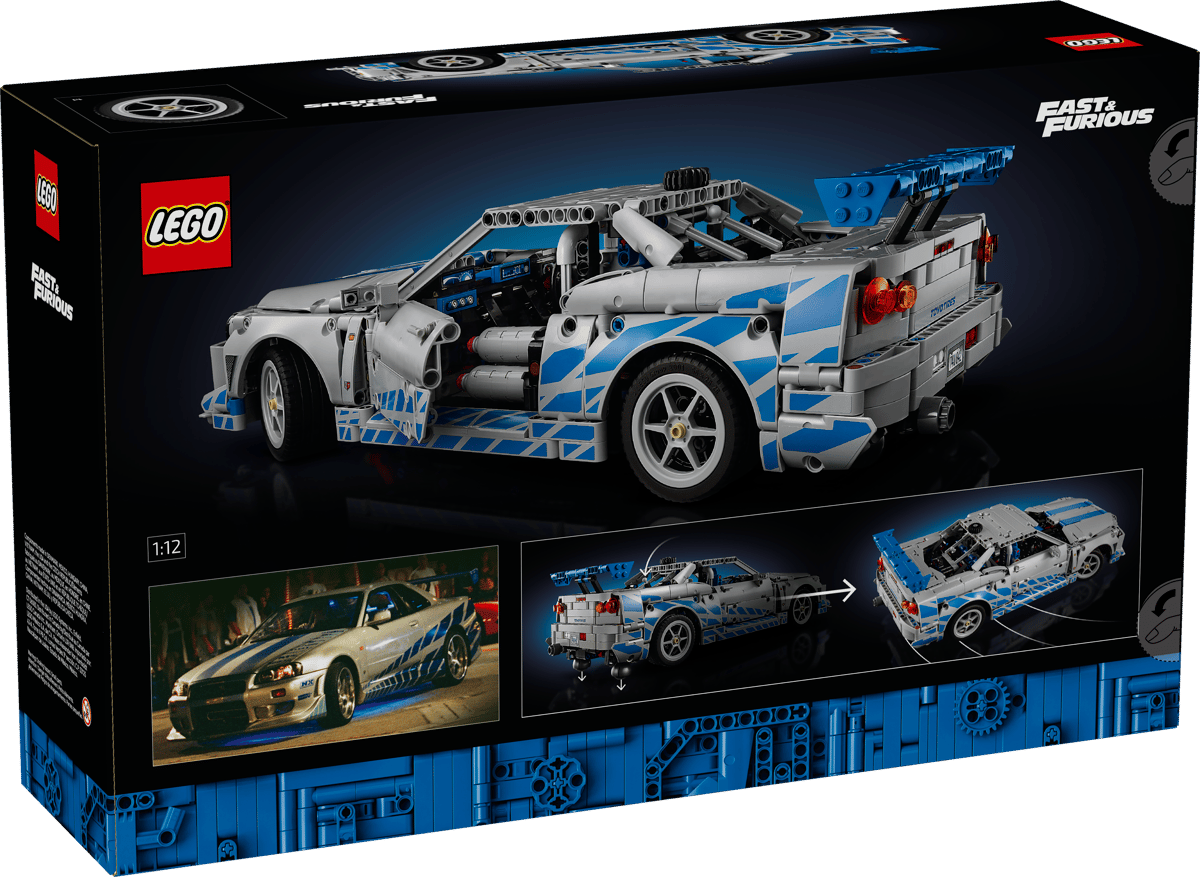 Конструктор LEGO Technic 42210 2 Fast 2 Furious Nissan Skyline GT-R (R34)