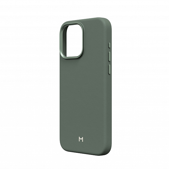 Чехол Magssory Eco Leather для iPhone 15 Pro Max, экокожа, хаки (Khaki)
