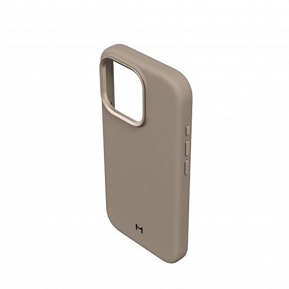Чехол Magssory Eco Leather для iPhone 16 Pro, экокожа, Латте (Latte)
