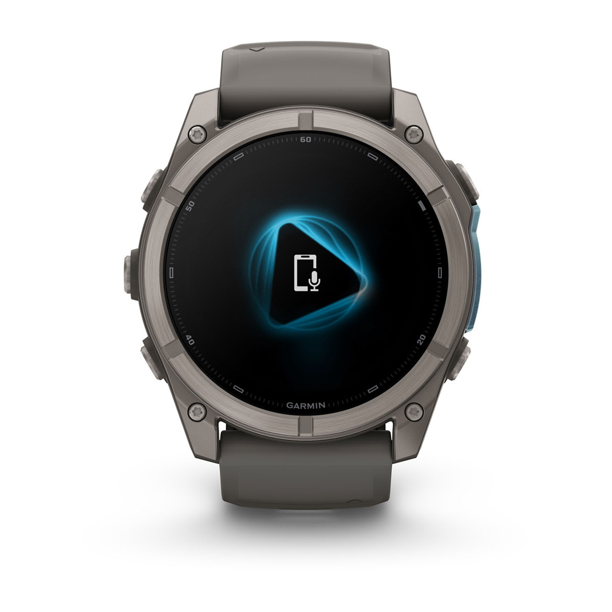 Спортивные часы Garmin fenix 9, 51 мм, Титан, цвет: галечный серый (Pebble Gray)