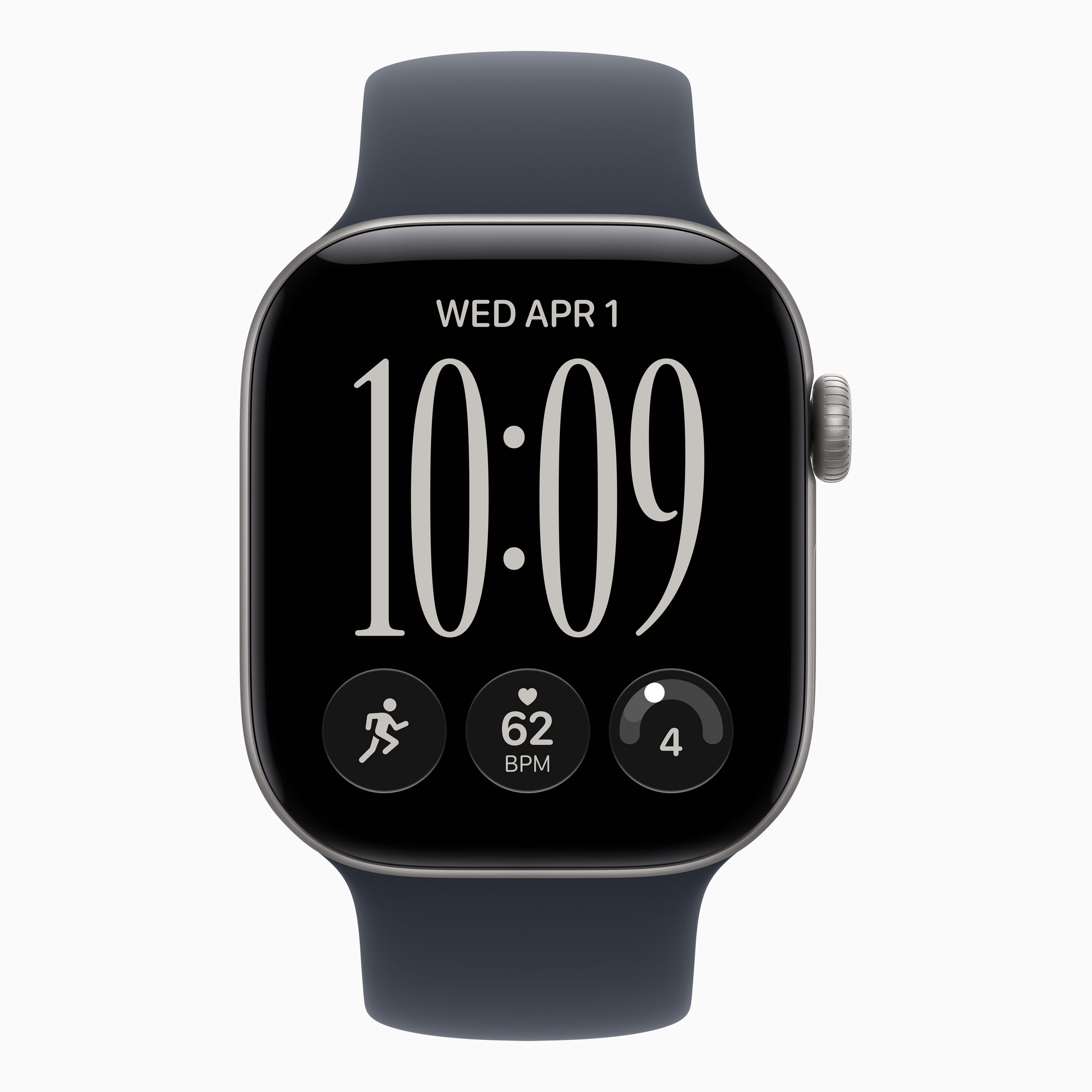 Смарт-часы Apple Watch Series 12 (2026) 42 мм, корпус алюминий (Aluminum), цвет: серый космос (Space Gray)