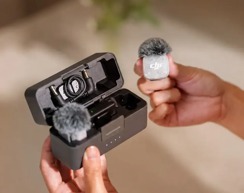 Петличный микрофон DJI Mic Mini 2S (2 TX + 1 RX + Зарядной кейс)