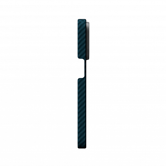 Чехол Magssory для iPhone 15 Pro, Кевлар (арамид), Blue