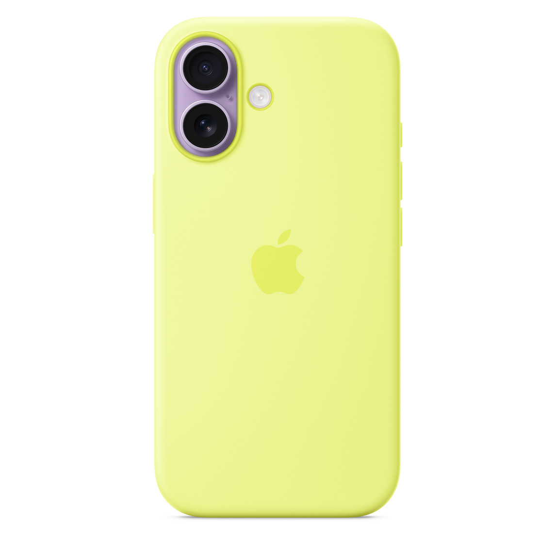 Чехол Apple для iPhone 17 Silicone c MagSafe, цвет: Неоновый желтый (Neon Yellow)