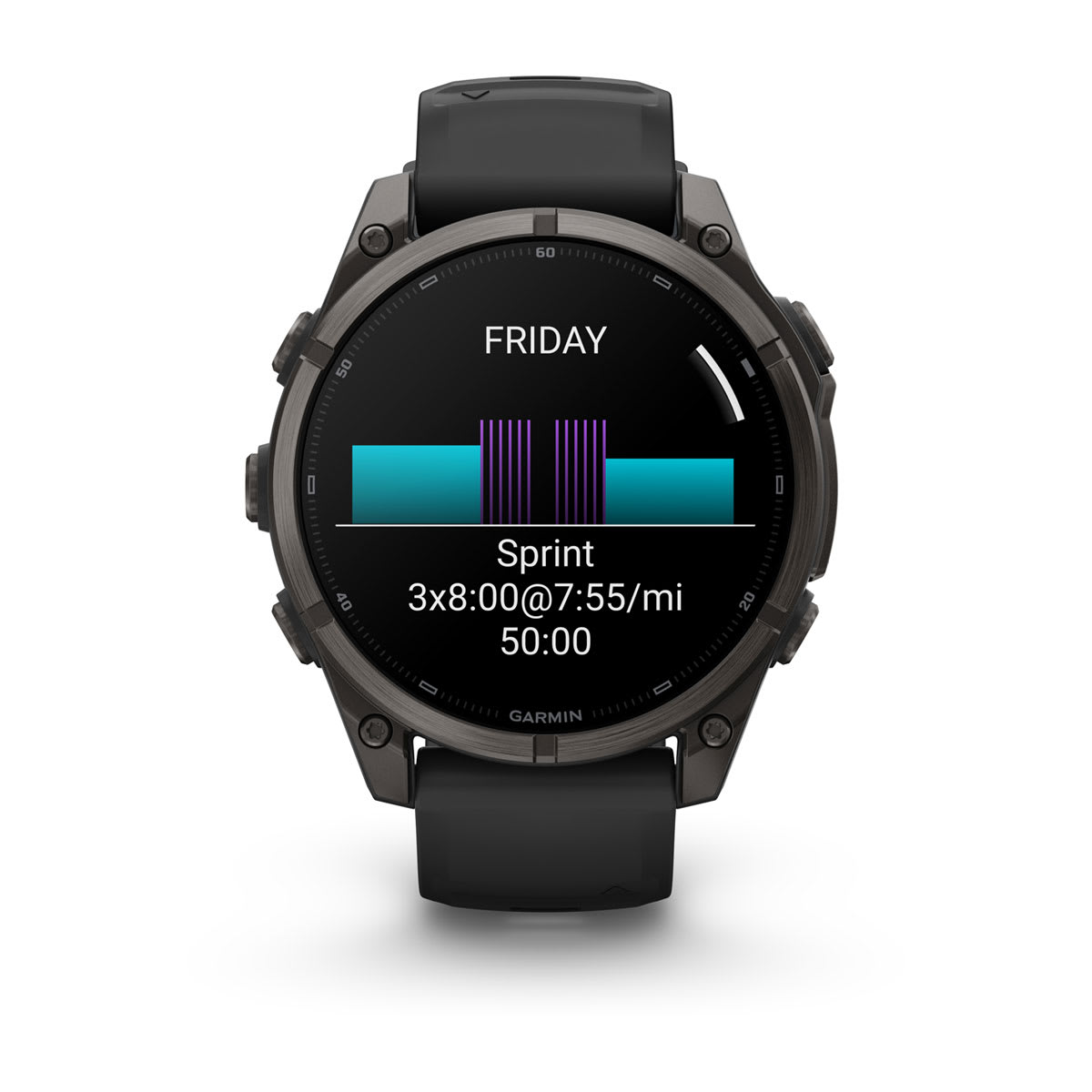 Спортивные часы Garmin fenix 9, 47 мм, Титан с покрытием DLC Серый карбон, цвет: черный (Black)