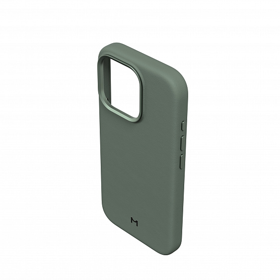 Чехол Magssory Eco Leather для iPhone 16 Pro, экокожа, хаки (Khaki)