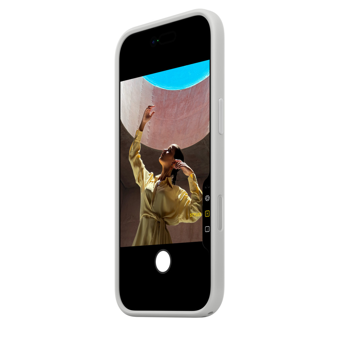 Чехол Apple для iPhone Air Bumper, цвет: Светло-серый (Light gray)