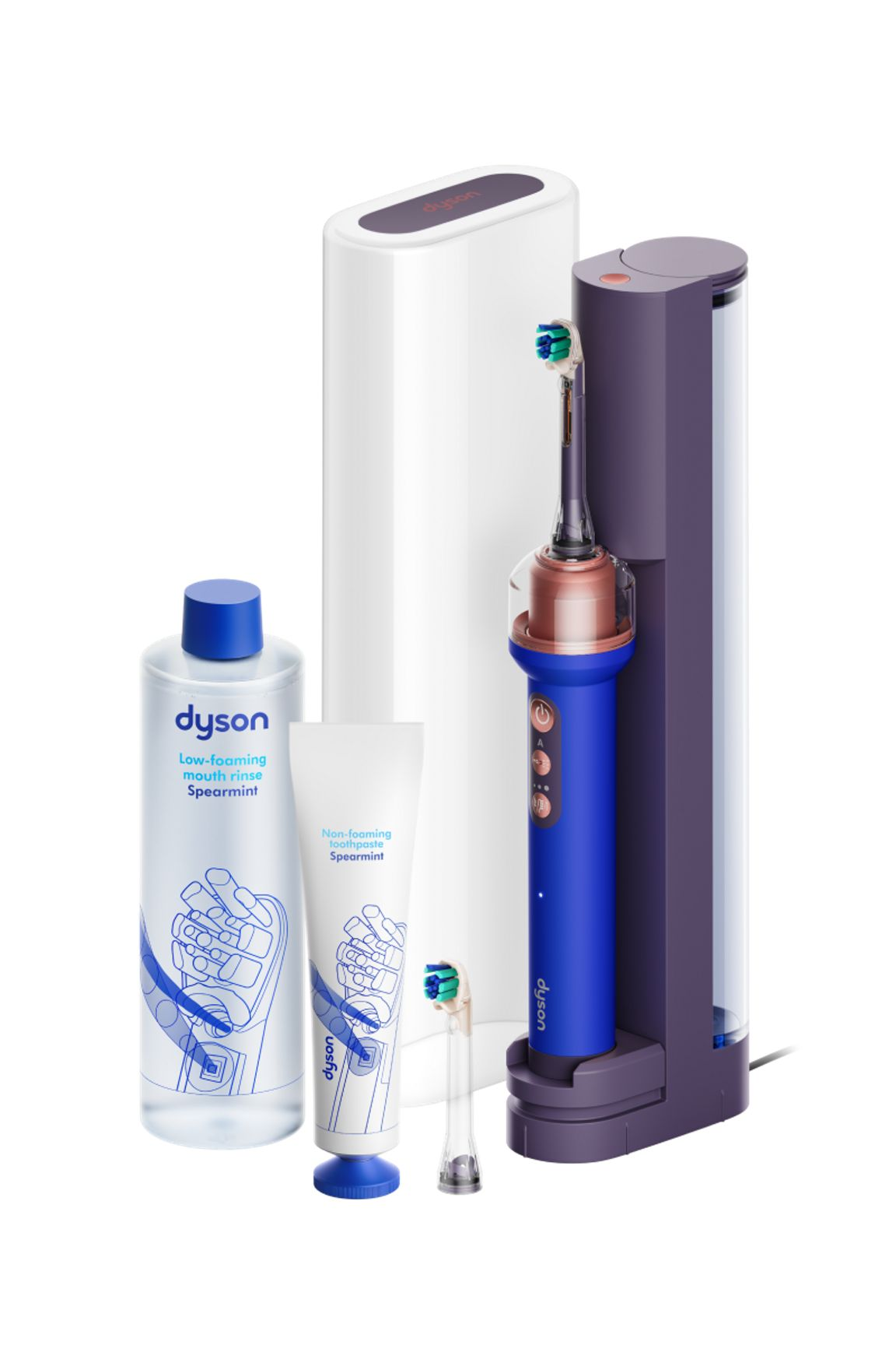 Электрическая зубная щётка Dyson CameraJet, Керамический ультра-синий (Ceramic Ultra Blue)