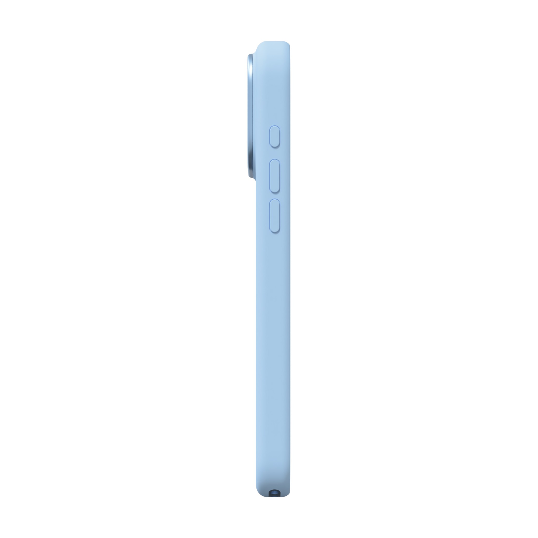 Чехол Magssory для iPhone 18 Pro Max, силикон, Голубой (Blue)