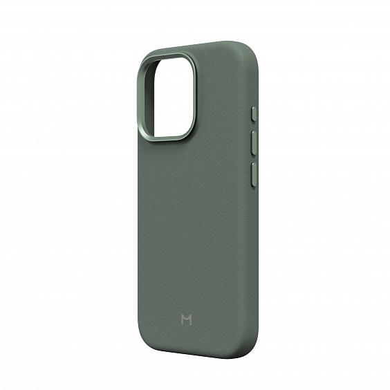 Чехол Magssory Eco Leather для iPhone 16 Pro, экокожа, хаки (Khaki)