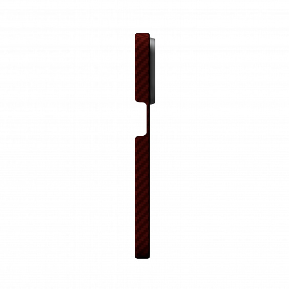 Чехол Magssory для iPhone 15 Pro, Кевлар (арамид), Red