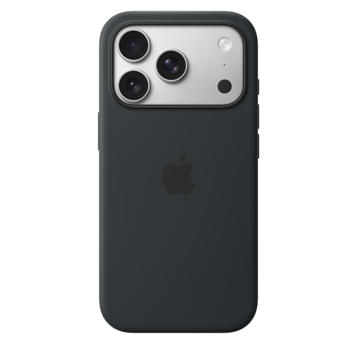 Чехол Apple для iPhone 17 Pro Silicone c MagSafe, цвет: Черный (Black)
