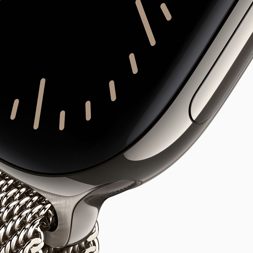 Смарт-часы Apple Watch Series 12 (2026) 46 мм, корпус титан (Titanium), цвет: натуральный (Natural)