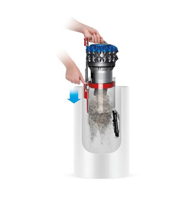 Проводной Пылесос Dyson Cinetic Big Ball Absolute 2, Серый/Синий (Nickel/Blue)