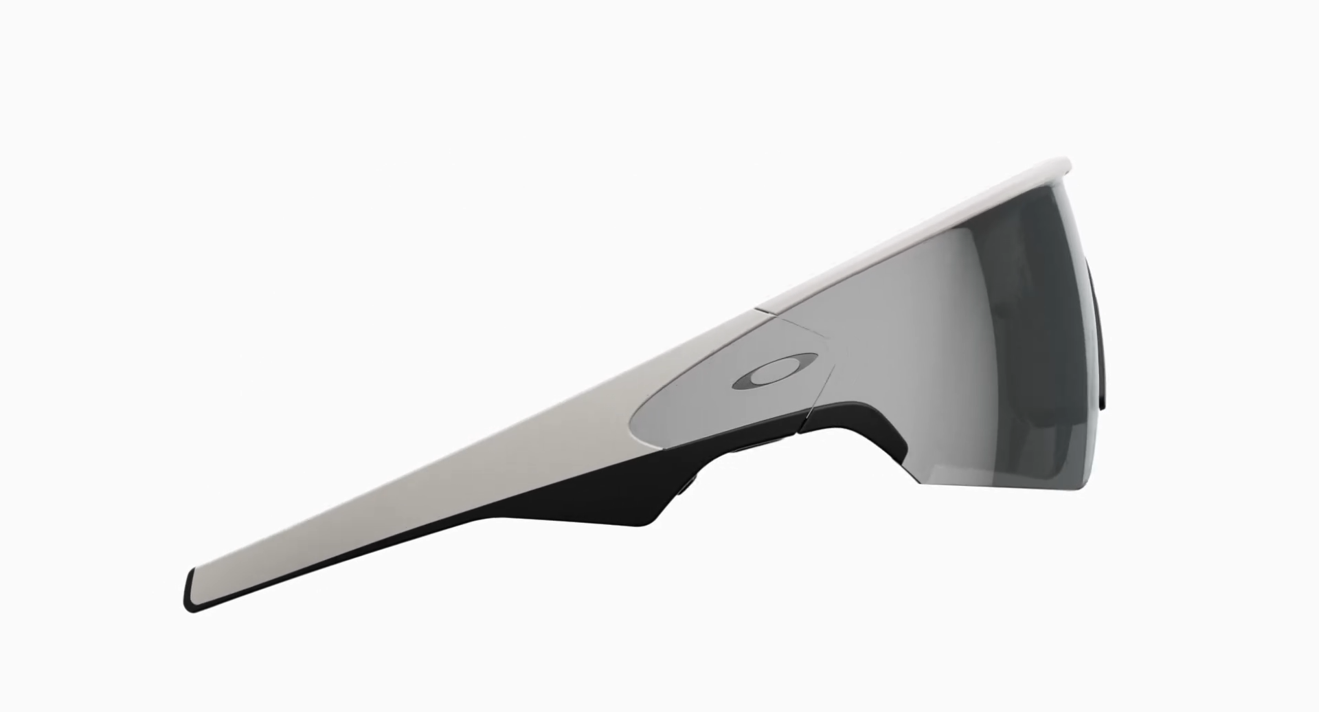 Умные очки Oakley Meta Vanguard, Белая оправа, черные линзы (white/black)