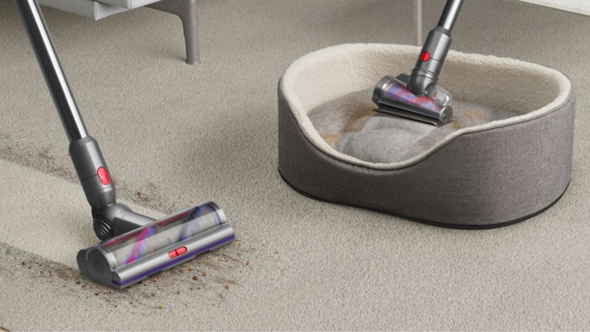 Вертикальный пылесос Dyson V12s Detect Slim Submarine, Жёлтый/Никель (Yellow/Nickel)