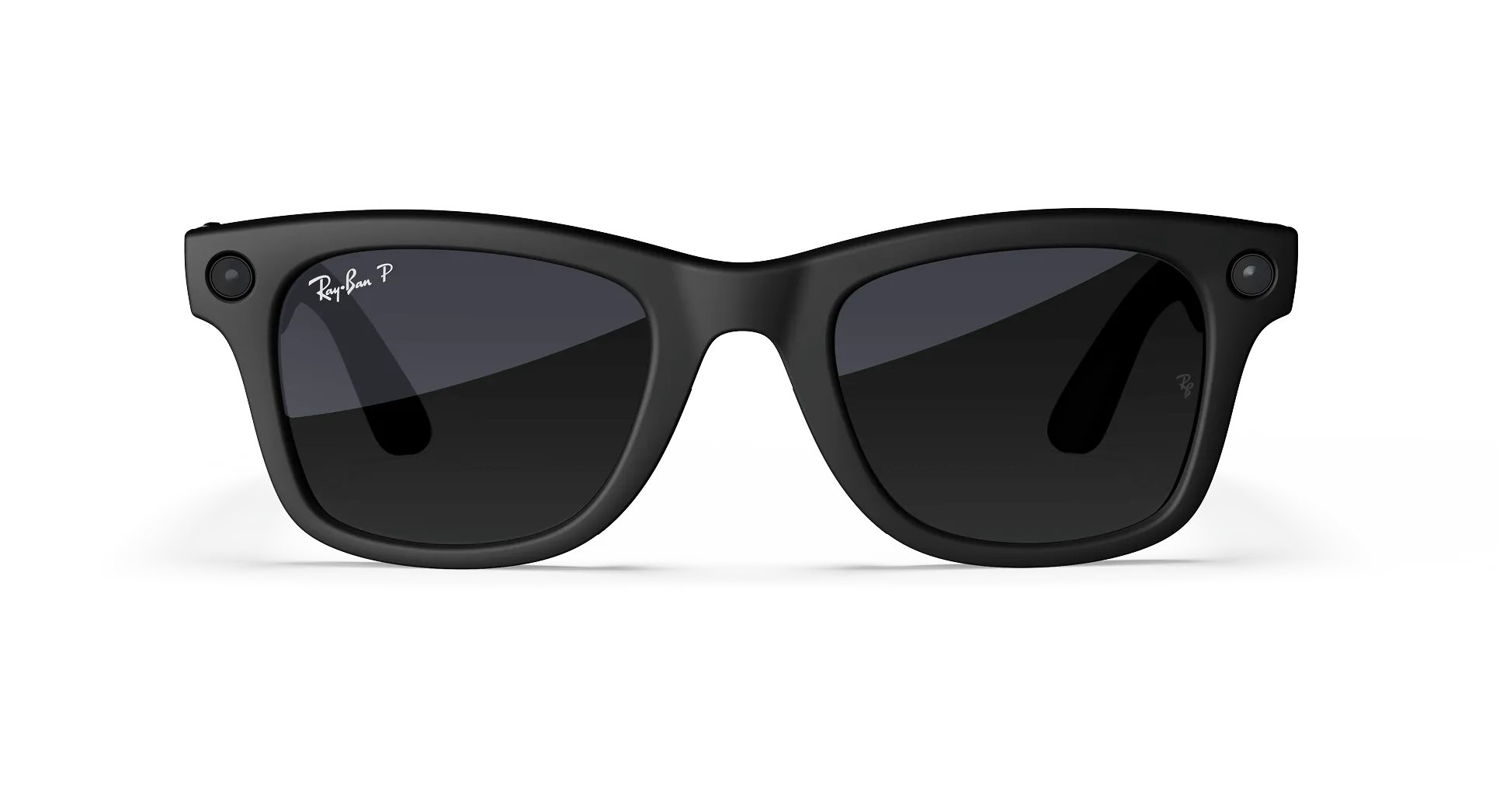 Умные очки Ray-Ban Meta Wayfarer RW4008 (Gen 1), Матовый чёрный/ Полярный градиент графит (601/ST3), 53 (L)