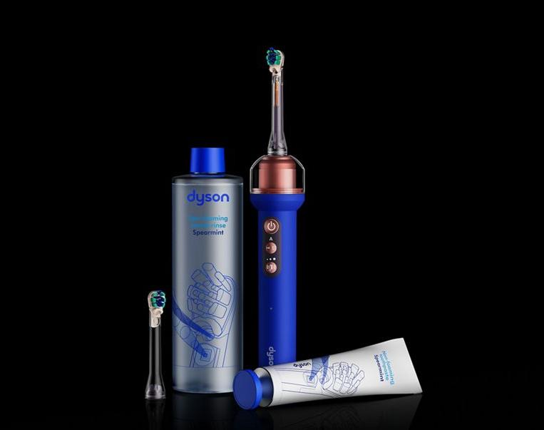 Электрическая зубная щётка Dyson CameraJet, Керамический ультра-синий (Ceramic Ultra Blue)