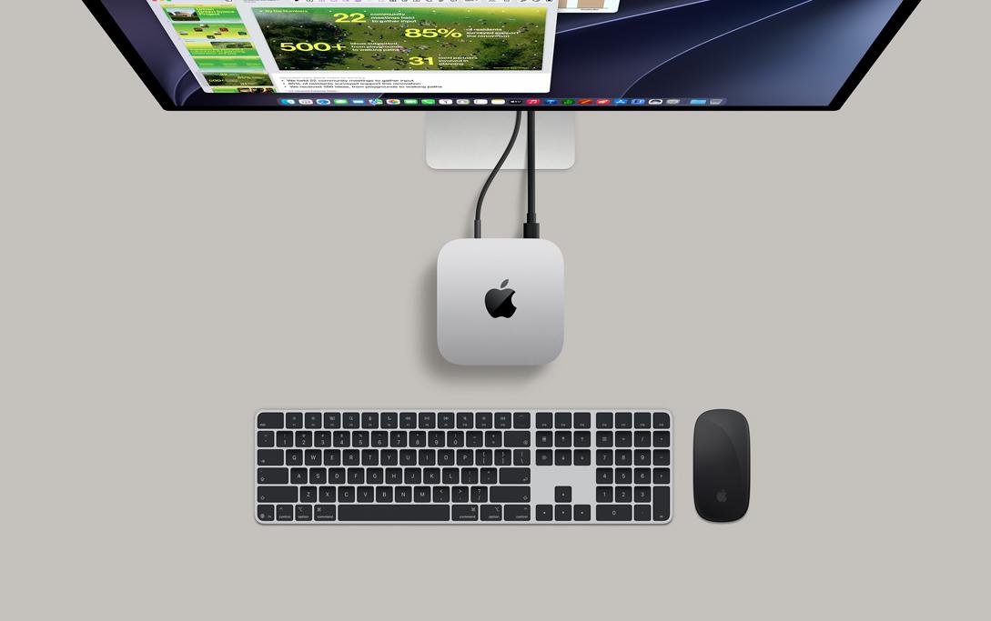 Компьютер Apple Mac Mini (2026) M5 Pro 15/16-Core, 48/1TB, Серебристый